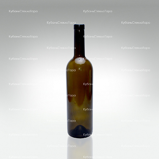 Бутылка 0,750 Бордо оливковая  (20/21/23) стекло оптом и по оптовым ценам в Челябинске