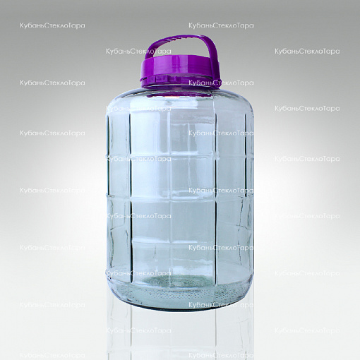 Бутыль (банка) стеклянный "фиолетовая" 20 л оптом и по оптовым ценам в Челябинске