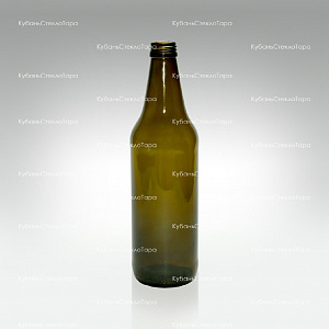 Бутылка 0,500 Варшава кронен оливковая стекло оптом и по оптовым ценам в Челябинске