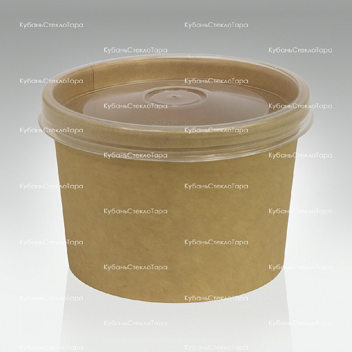 Упаковка для супа 230 мл с пластиковой крышкой оптом и по оптовым ценам в Челябинске