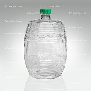 Бутыль 10,0 л Бочонок (прозрачный) стеклянный оптом и по оптовым ценам в Челябинске