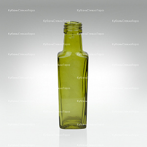 Бутылка 0,100  Гранит ВИНТ (28) Оливковая стекло оптом и по оптовым ценам в Челябинске