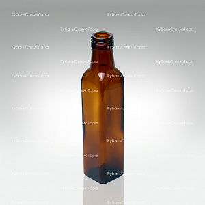 Бутылка 0,250  "MARASCA" коричневая (31,5) стекло оптом и по оптовым ценам в Челябинске