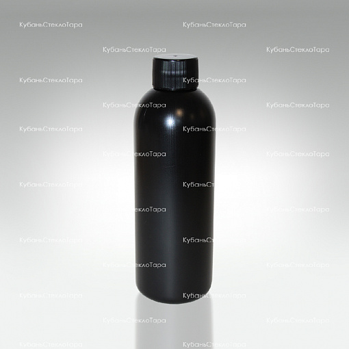 Флакон 0,200 л пластик черный (Din 24/410) оптом и по оптовым ценам в Челябинске