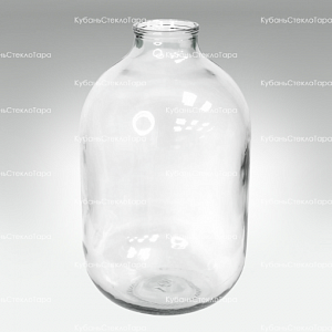 Бутыль 15,0 л (110) прозрачный стеклянный с крышкой оптом и по оптовым ценам в Челябинске