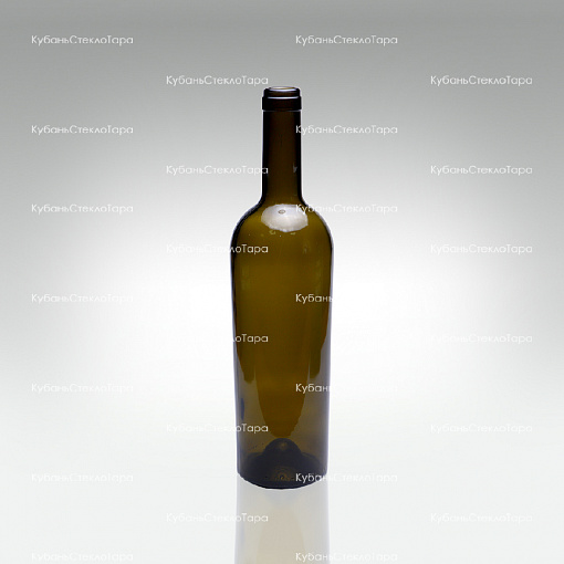 Бутылка 0,750 "Conicа" оливковая (20/21/23) стекло оптом и по оптовым ценам в Челябинске