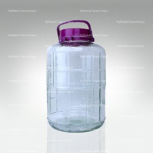 Бутыль (банка) стеклянный "фиолетовая" 16 л оптом и по оптовым ценам в Челябинске
