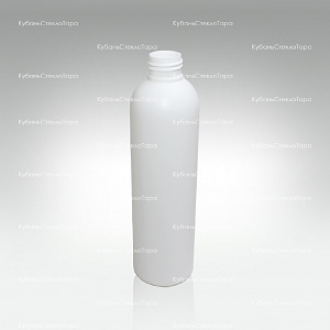 Флакон 0,250 л пластик белый (Din 24/410) оптом и по оптовым ценам в Челябинске