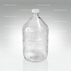 Бутыль 15,0 л Рифленый стеклянный оптом и по оптовым ценам в Челябинске