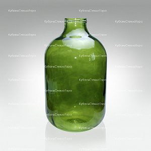 Бутыль 10 ТВИСТ (82) (зеленый) стеклянный оптом и по оптовым ценам в Челябинске