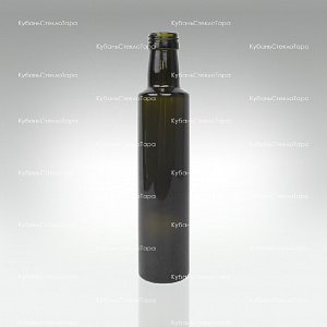 Бутылка 0,250  (31,5)"DORIKA" оливковая стекло оптом и по оптовым ценам в Челябинске