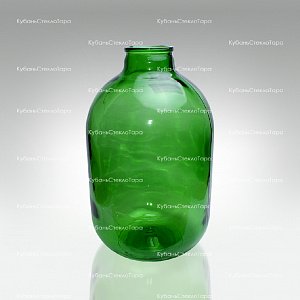 Бутыль СКО 10л (зеленый) стеклянный оптом и по оптовым ценам в Челябинске