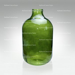 Бутыль 10 ТВИСТ (100) (зеленый) стеклянный оптом и по оптовым ценам в Челябинске